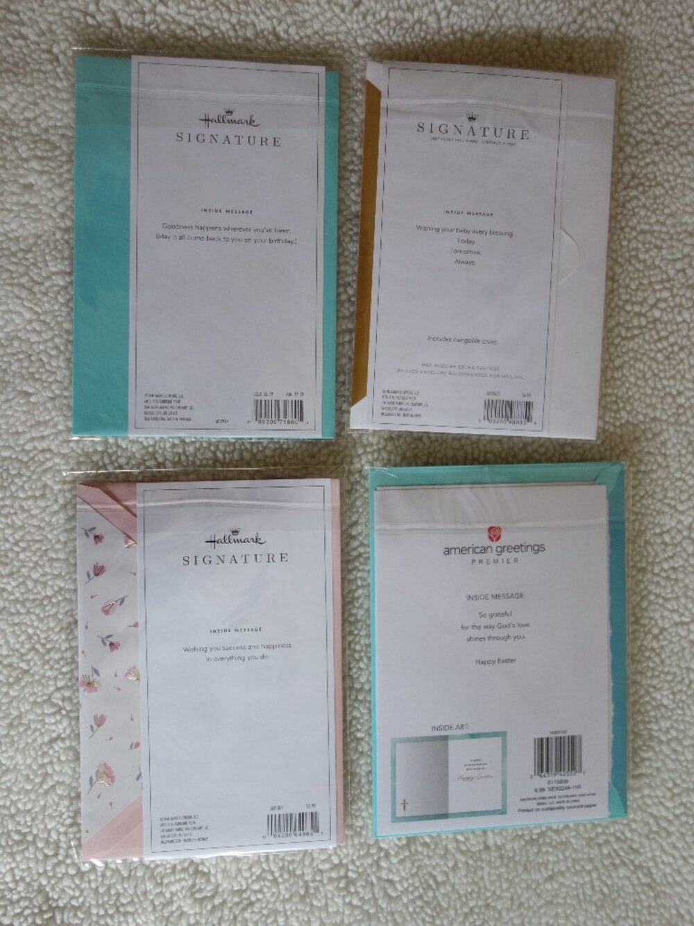 $108.19 New Sealed Premium Greeting Cards PAPYRUS, HALLMARK, AMERICAN GREETINGS - Picture 5 of 9